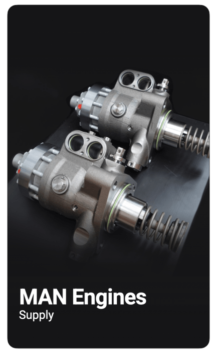 Specialist in the supply of spare parts suitable for MAN engines. MAN 48/60, MAN 51/60 and MAN 58/64
