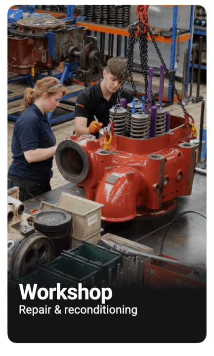 Specialist in the service of spare parts suitable for MAN and PIELSTICK engines. Workshop repair & reconditioning based in Southampton UK and Rotterdam Netherlands.