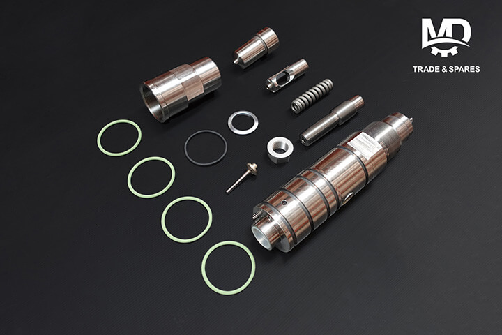 MAN 48/60 fuel injection valves, Spare parts for MAN 48/60 engines, Engine spares MAN 48/60, MAN 48/60 engine spares, MAN 48/60 spare parts