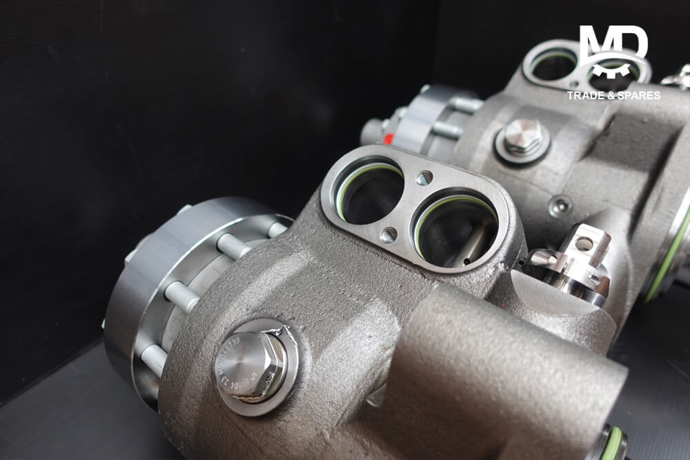 Complete fuel pumps for MAN 48/60 and MAN 51/60 available on stock with no lead times. Spare parts for MAN 48/60 engines, Spare parts for MAN 51/60 engines,