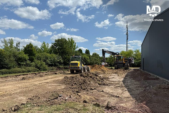 MD Trade new building. MAN 48/60 engine spares, MAN 51/60 engine spares, MAN 58/64 engine spares, Pielstick PC2.2 engine spares, Pielstick PC2.5 engine spares, Pielstick PC2.6 engine spares