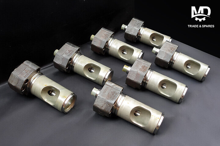 exhaust valve cages suitable for Pielstick PC 2.6 engines, designed with a water-cooled system to support reliable performance under demanding operating conditions.
We ensure high stock availability to support immediate delivery.
We also have exhaust valve cages for other engines, including MAN 48/60A engines.
Spare parts for Pielstick PC2.5 engines
Spare parts for Pielstick PC2.6 engines
Spare parts for Pielstick PC2.2 engines
Engine spares Pielstick PC2.2
Engine spares Pielstick PC2.5
Engine spares Pielstick PC2.6
Pielstick PC2.2 engine spares
Pielstick PC2.5 engine spares
Pielstick PC2.6 engine spares
Pielstick PC2.2 spare parts
Pielstick PC2.5 spare parts
Pielstick PC2.6 spare parts
