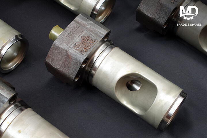 A detailed picture of exhaust valve cages suitable for Pielstick PC 2.6 engines, designed with a water-cooled system to support reliable performance under demanding operating conditions.
We ensure high stock availability to support immediate delivery.
We also have exhaust valve cages for other engines, including MAN 48/60A engines.
Spare parts for Pielstick PC2.5 engines
Spare parts for Pielstick PC2.6 engines
Spare parts for Pielstick PC2.2 engines
Engine spares Pielstick PC2.2
Engine spares Pielstick PC2.5
Engine spares Pielstick PC2.6
Pielstick PC2.2 engine spares
Pielstick PC2.5 engine spares
Pielstick PC2.6 engine spares
Pielstick PC2.2 spare parts
Pielstick PC2.5 spare parts
Pielstick PC2.6 spare parts