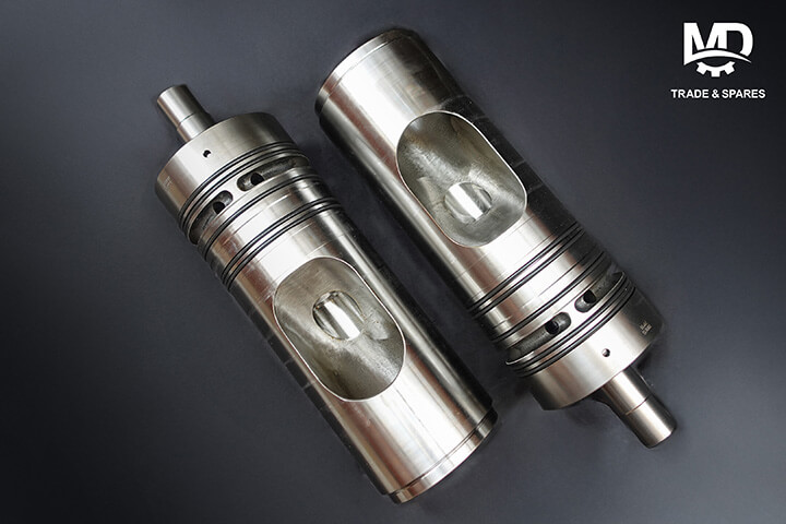 Incoming parts: Exhaust valve cages suitable for MAN 48/60A engines. New stock arrival: exhaust valve cages suitable for MAN 48/60A engines — supplied as assemblies and ready to deliver to our customers.Each unit includes:- Valve cage- Valve guide- Locating piece- Cylindrical screws- Ring seals.
MAN 48/60 engine spares
MAN 51/60 engine spares
MAN 58/64 engine spares
Pielstick PC2.2 engine spares
Pielstick PC2.5 engine spares
Pielstick PC2.6 engine spares