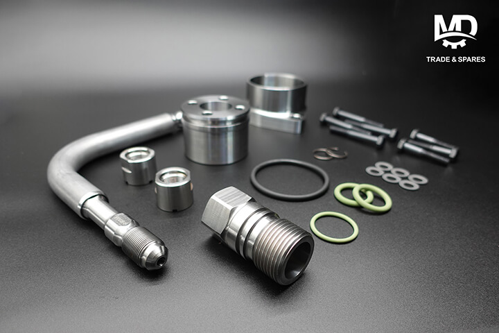 MAN 48/60B Fuel pipe set. Fuel pipe set for MAN 48/60B. Available as a complete set or as individual components. Have dual channel leakage protection for increased operational safety. Llodys certified. Engine spares MAN 48/60. Engine spares MAN 51/60. Engine spares MAN 58/64. Engine spares Pielstick PC2.2. Engine spares Pielstick PC2.5. Engine spares Pielstick PC2.6