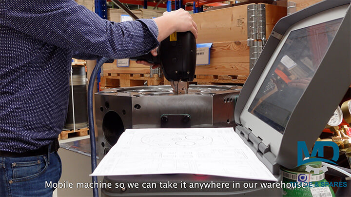 Quality assurance, using technology: Spector Analysis machine. Engine spares MAN 48/60, MAN 51/60, MAN 58/64, Pielstick PC2.2, Pielstick PC2.5, Pielstick PC2.6