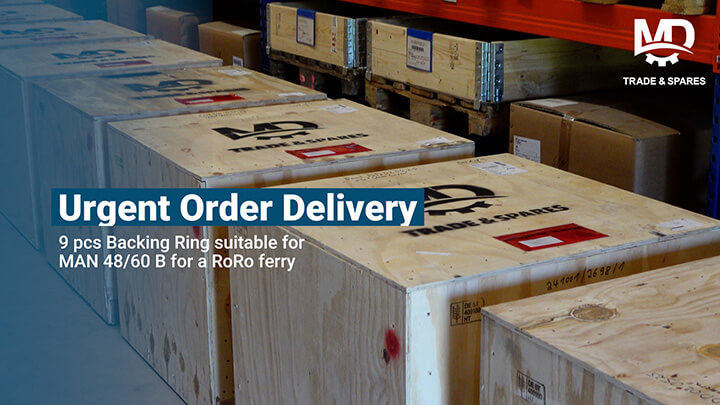 MAN Backing Ring, Spare parts for MAN 48/60 engines, Engine spares MAN 48/60, MAN 48/60 engine spares, MAN 48/60 spare parts