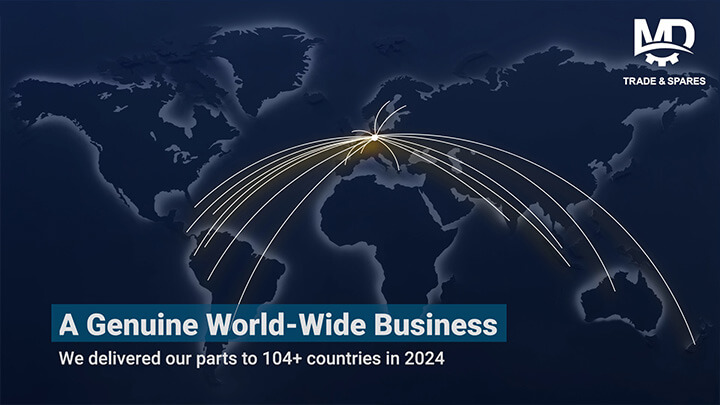 MD Trade & Spares is a world-wide business. Contact us for MAN 48/60 engine spares, MAN 51/60 engine spares, MAN 58/64 engine spares, Pielstick PC2.2 engine spares, Pielstick PC2.5 engine spares, Pielstick PC2.6 engine spares
